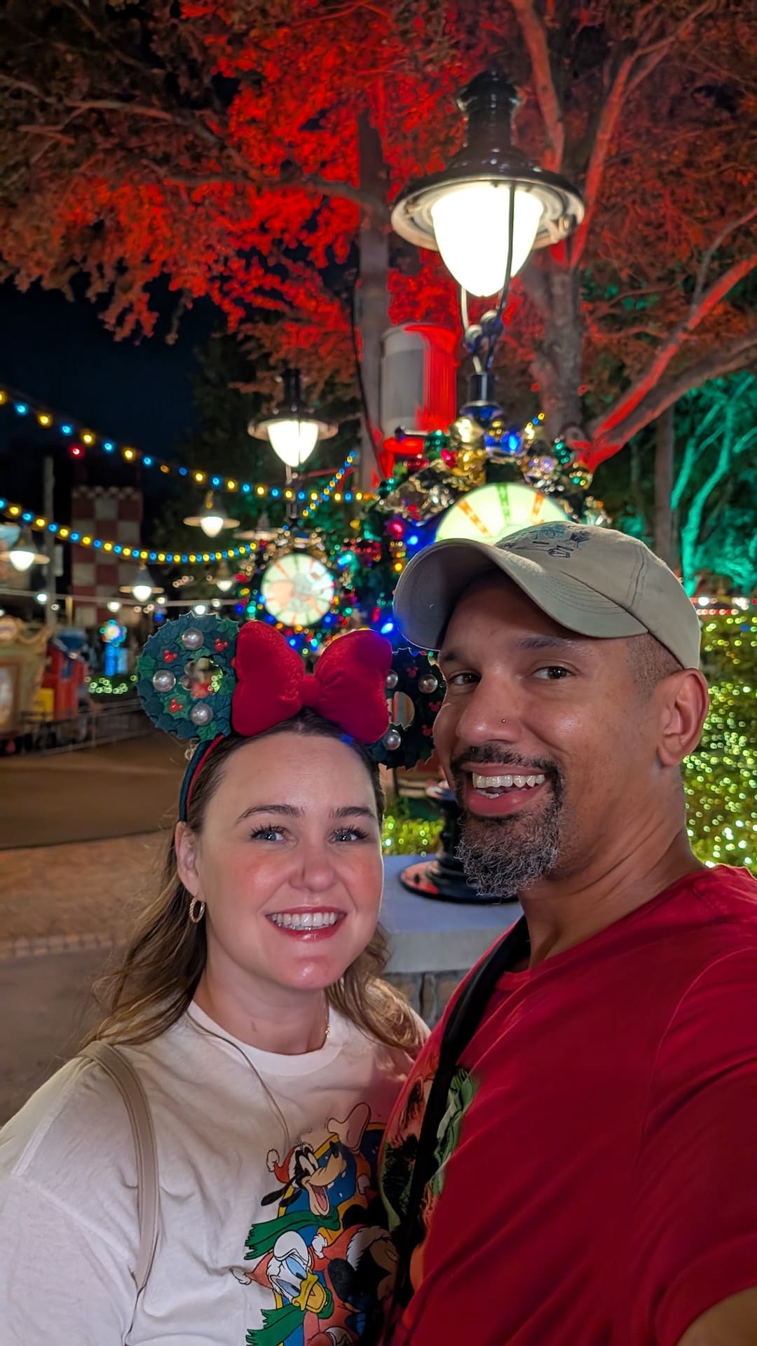 Bailey Poredos Disney for the holidays